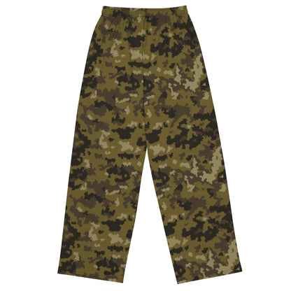 HexTarn Mountain CAMO unisex wide-leg pants - Wide-leg Pants