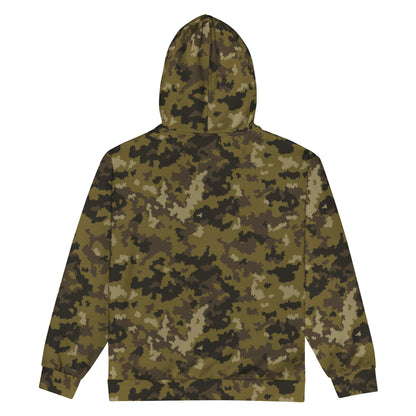HexTarn Mountain CAMO Unisex zip hoodie - Zip Hoodies