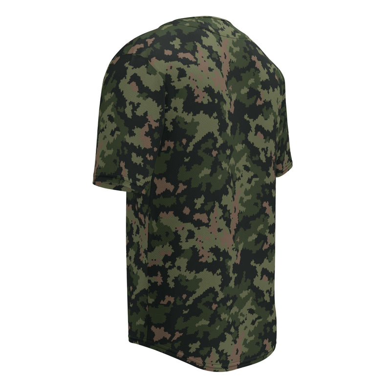 HexTarn Tropical CAMO Unisex Baseball Jersey