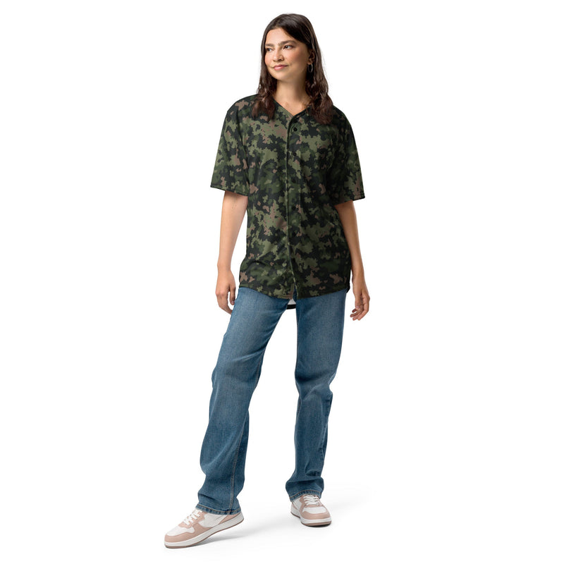 HexTarn Tropical CAMO Unisex Baseball Jersey