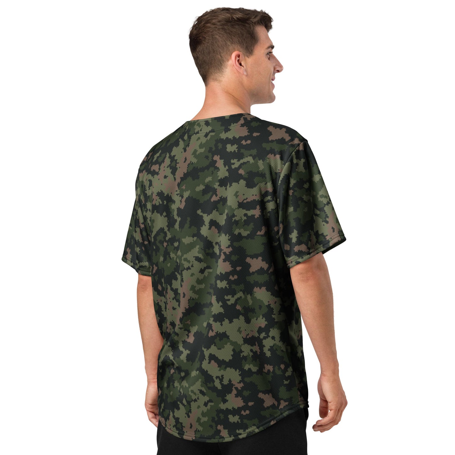 HexTarn Tropical CAMO baseball jersey - Baseball Jerseys