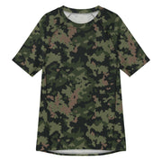 HexTarn Tropical CAMO Mens Short-Sleeve Rash Guard - 2XS