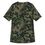 HexTarn Tropical CAMO Mens Short-Sleeve Rash Guard