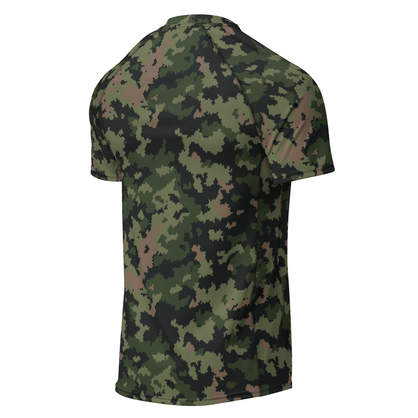 HexTarn Tropical CAMO Mens Short-Sleeve Rash Guard - Short-sleeve Guards