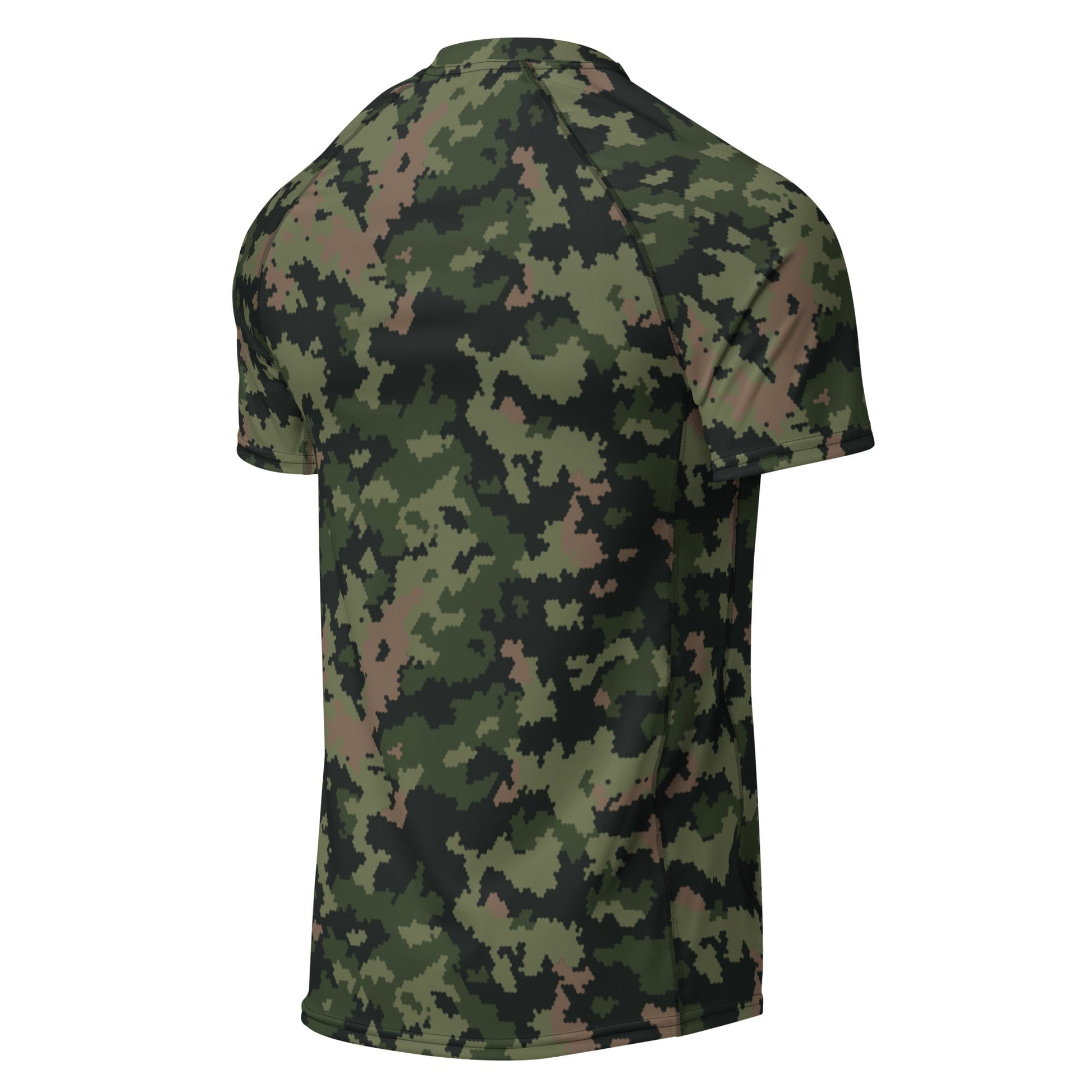 HexTarn Tropical CAMO Mens Short-Sleeve Rash Guard - Short-sleeve Guards