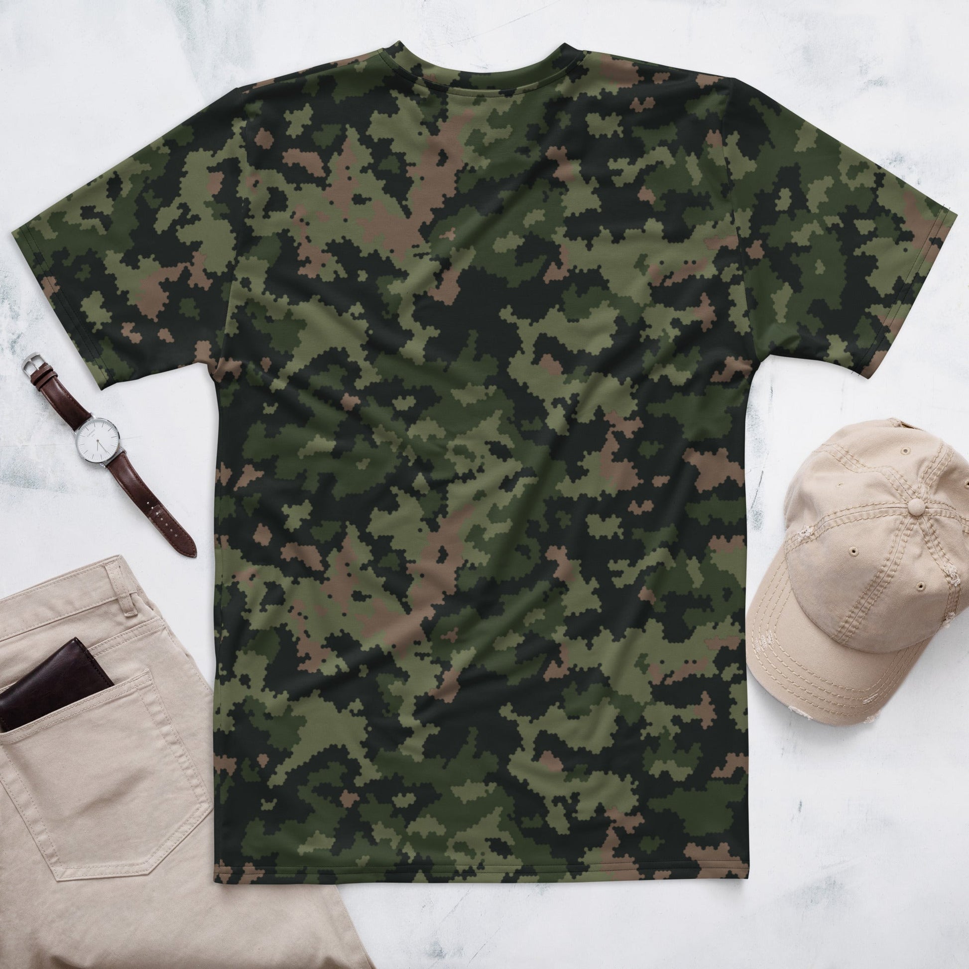 HexTarn Tropical CAMO Mens t-shirt - T-Shirts