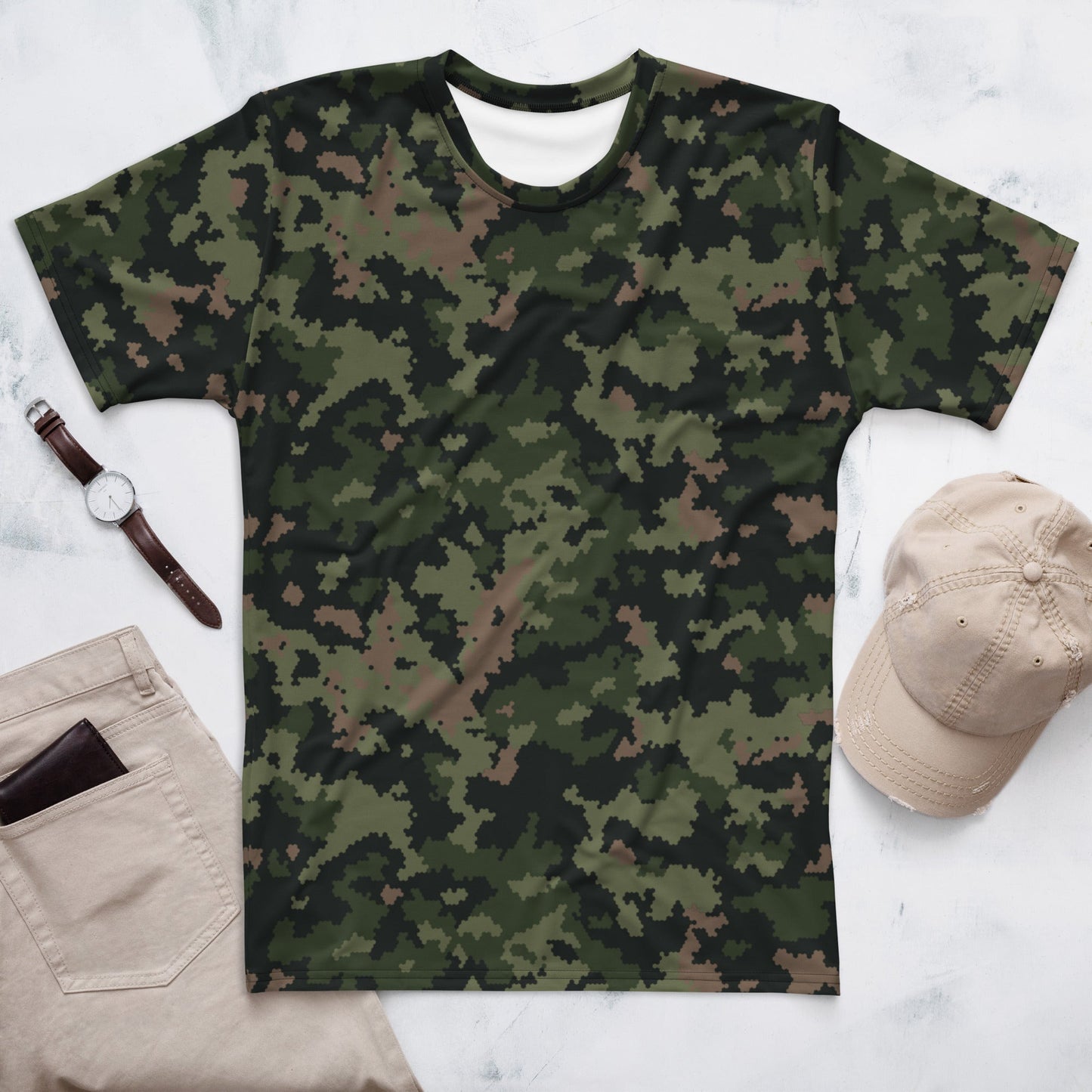 HexTarn Tropical CAMO Mens t-shirt - XS - T-Shirts