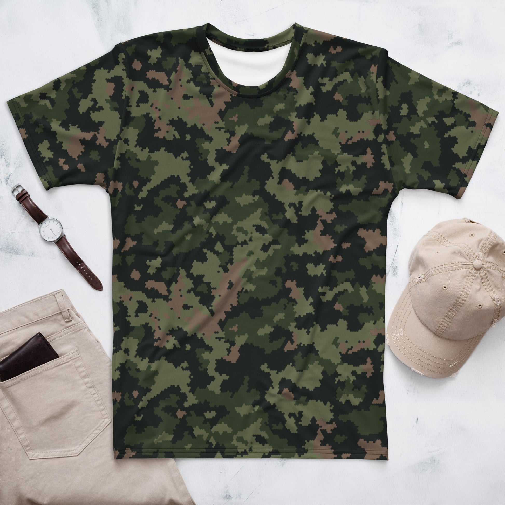 HexTarn Tropical CAMO Mens t-shirt - XS - T-Shirts