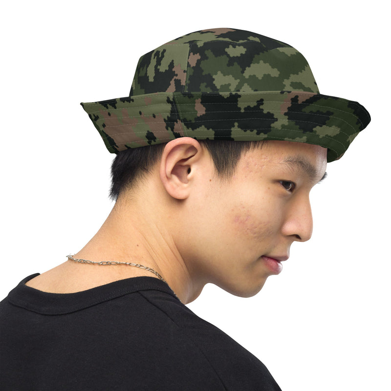 HexTarn Tropical CAMO Reversible Bucket Hat - Head
