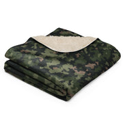 HexTarn Tropical CAMO Sherpa Blanket