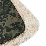HexTarn Tropical CAMO Sherpa Blanket