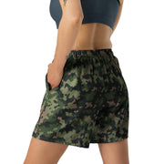 HexTarn Tropical CAMO Unisex Athletic Long Shorts