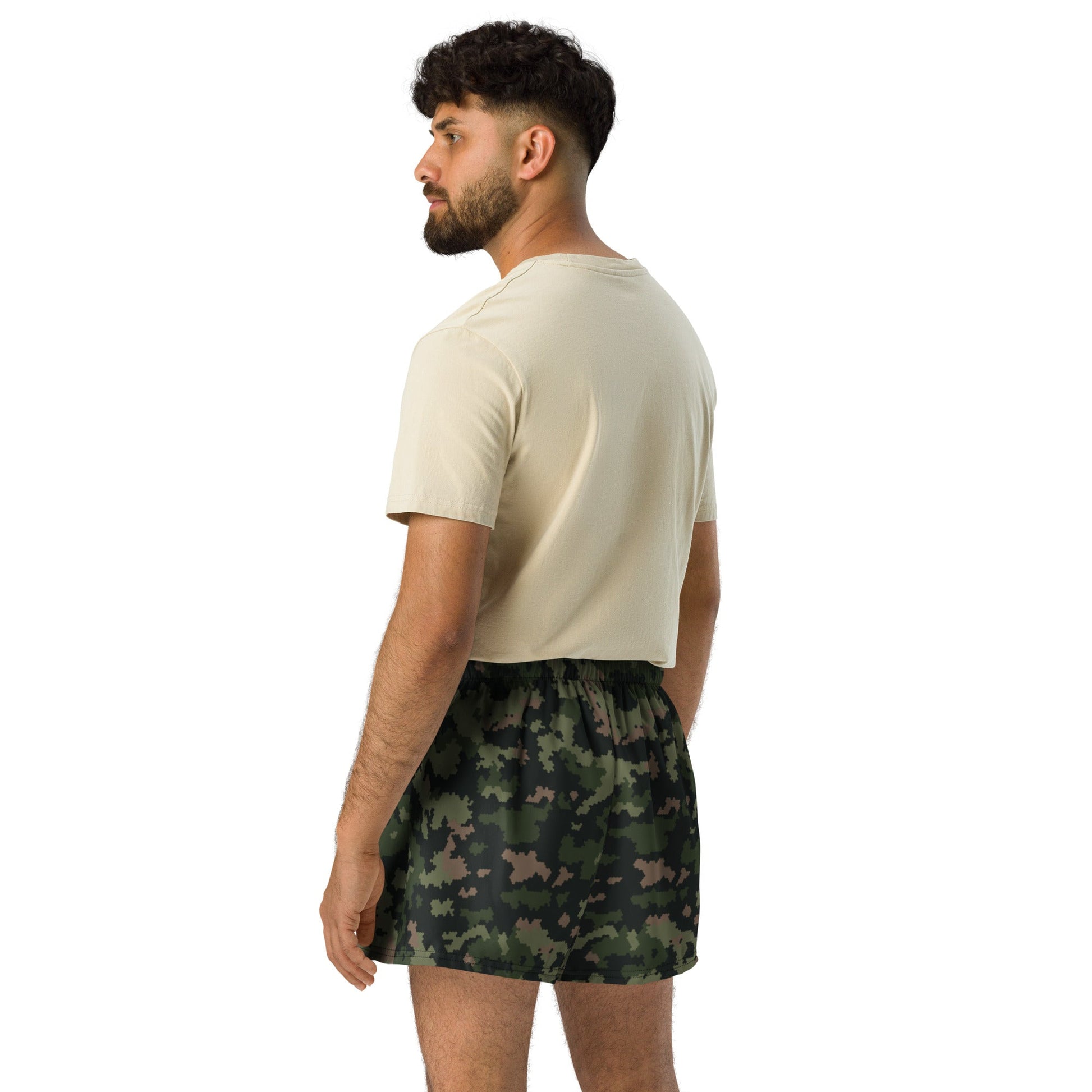 HexTarn Tropical CAMO Unisex Athletic Shorts
