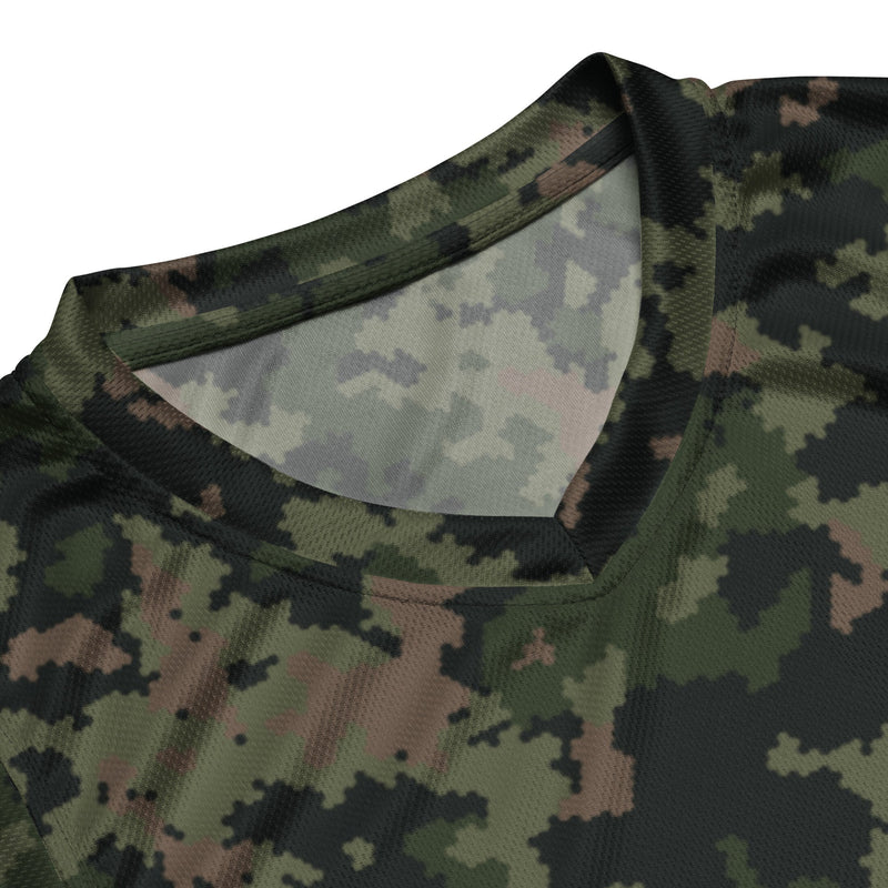 HexTarn Tropical CAMO Unisex Basketball Jersey