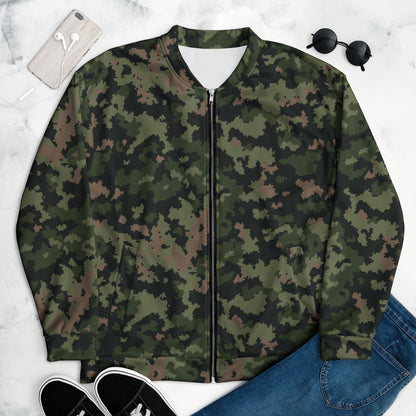 HexTarn Tropical CAMO Unisex Bomber Jacket - Jackets