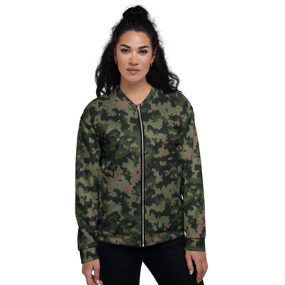 HexTarn Tropical CAMO Unisex Bomber Jacket - Jackets