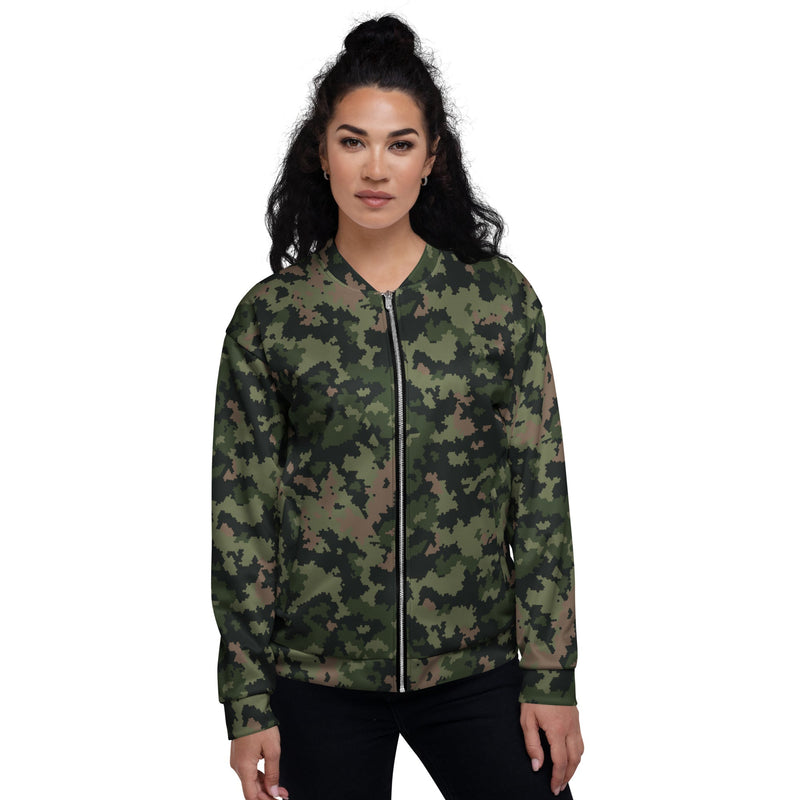 HexTarn Tropical CAMO Unisex Bomber Jacket
