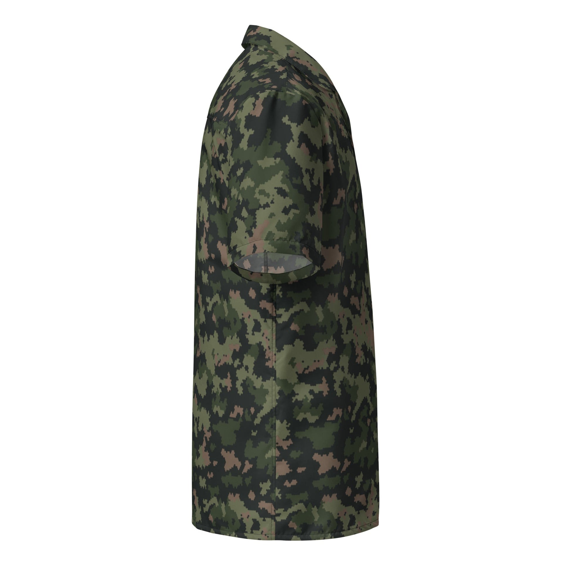 HexTarn Tropical CAMO Unisex button shirt - Button Shirts