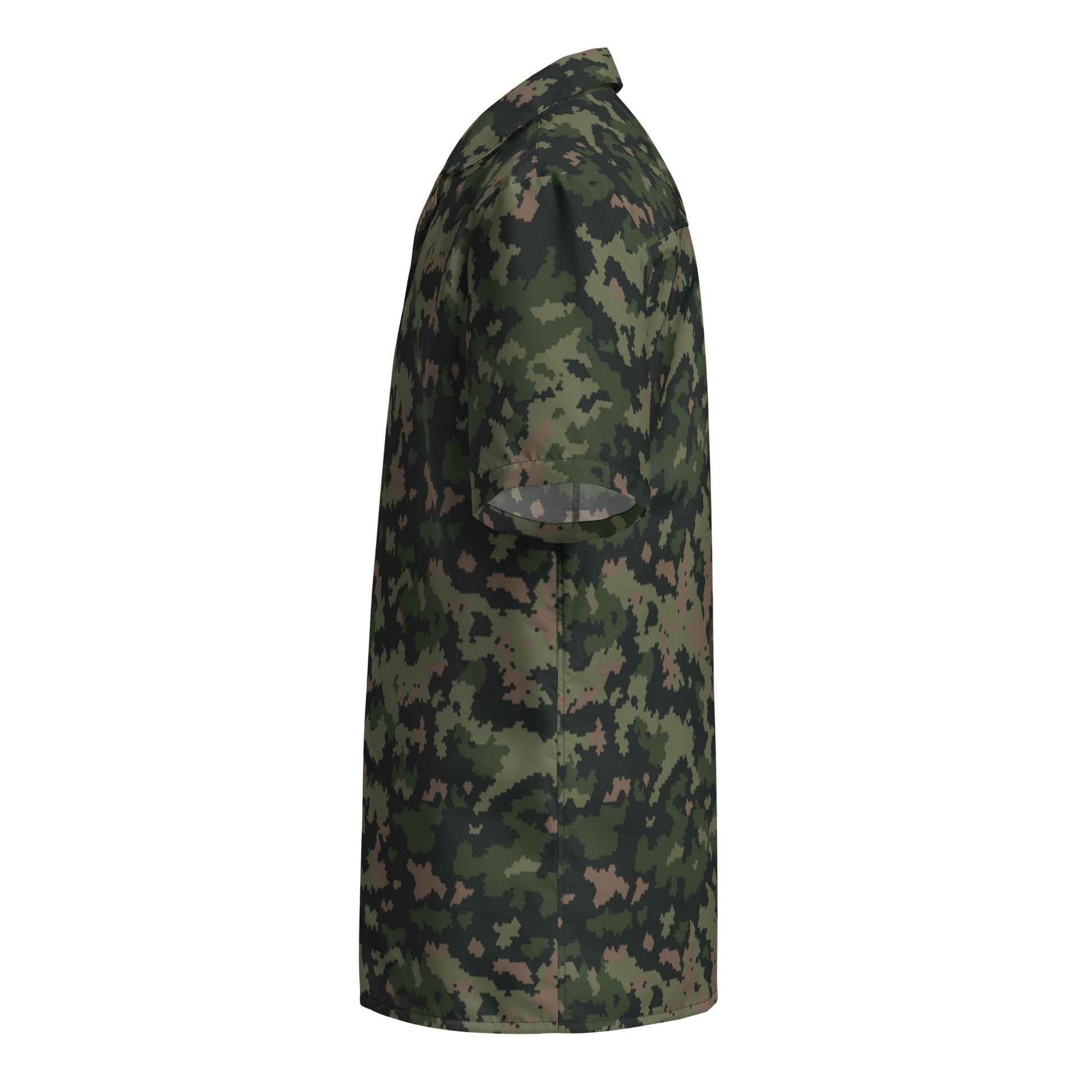 HexTarn Tropical CAMO Unisex button shirt - Button Shirts