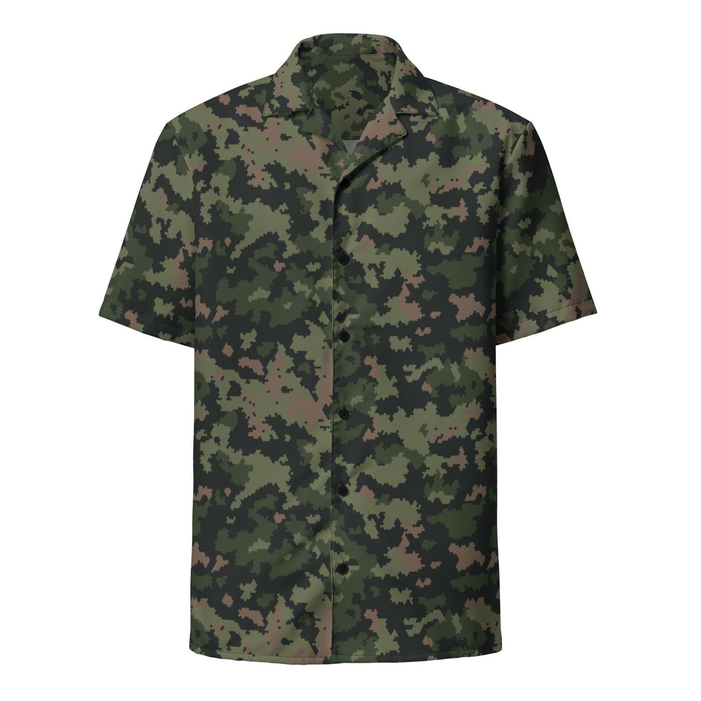HexTarn Tropical CAMO Unisex button shirt - Button Shirts