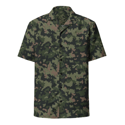 HexTarn Tropical CAMO Unisex button shirt - Button Shirts