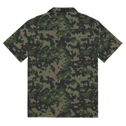 HexTarn Tropical CAMO Unisex Short-Sleeve Button Shirt