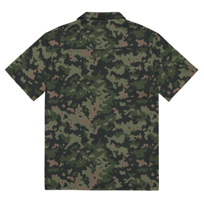 HexTarn Tropical CAMO Unisex button shirt - Button Shirts