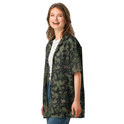 HexTarn Tropical CAMO Unisex button shirt - Button Shirts