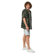 HexTarn Tropical CAMO Unisex Short-Sleeve Button Shirt