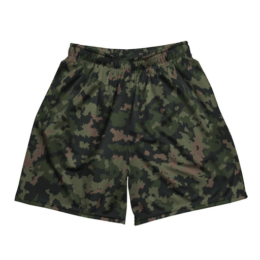 HexTarn Tropical CAMO Unisex Mesh Shorts - 2XS