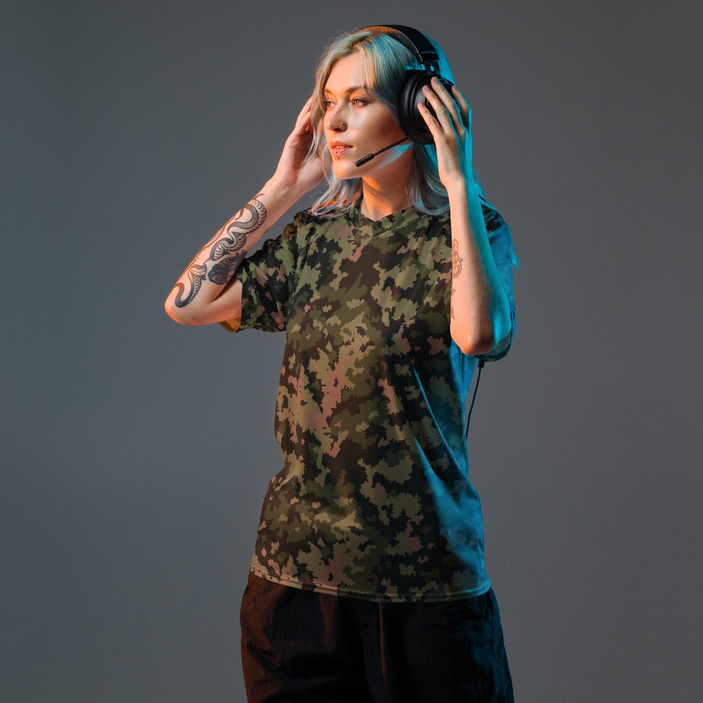 HexTarn Tropical CAMO unisex sports jersey - Sports Jerseys