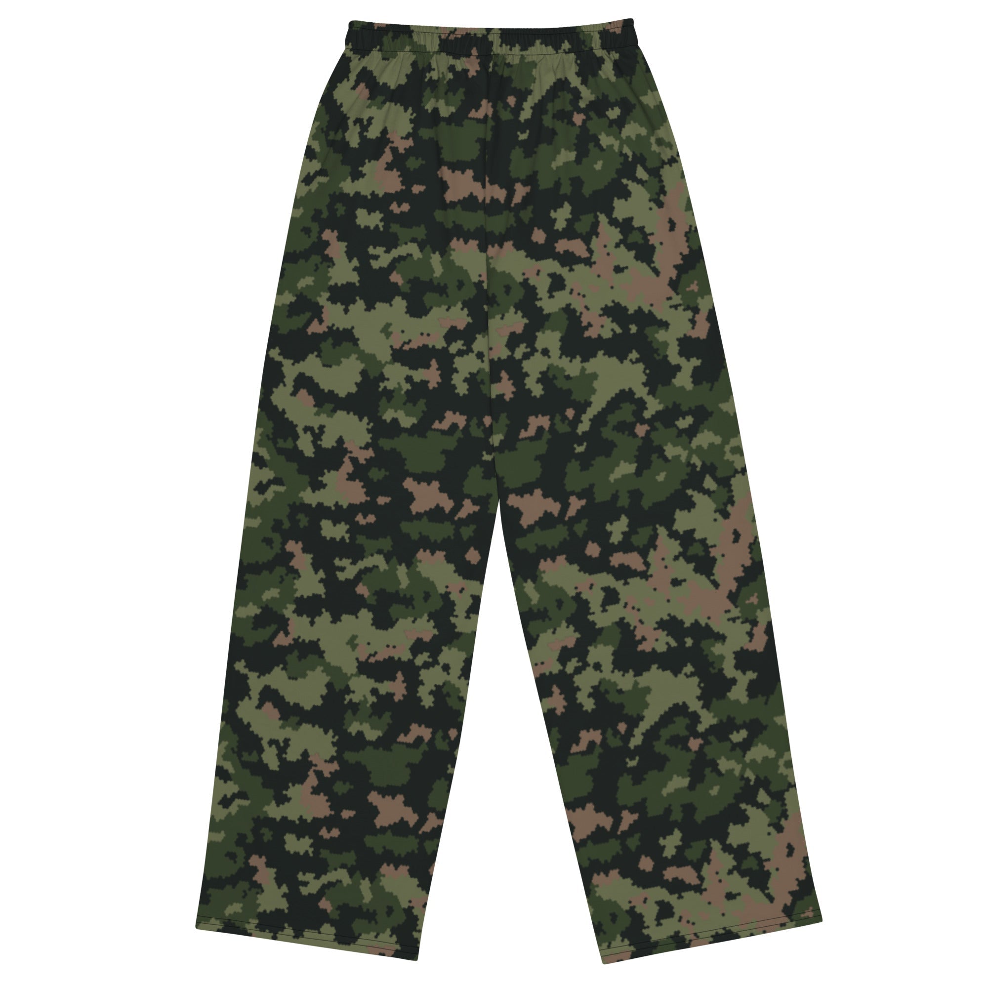 CAMO HQ - HexTarn Tropical CAMO Unisex Wide-Leg Leisure Pants