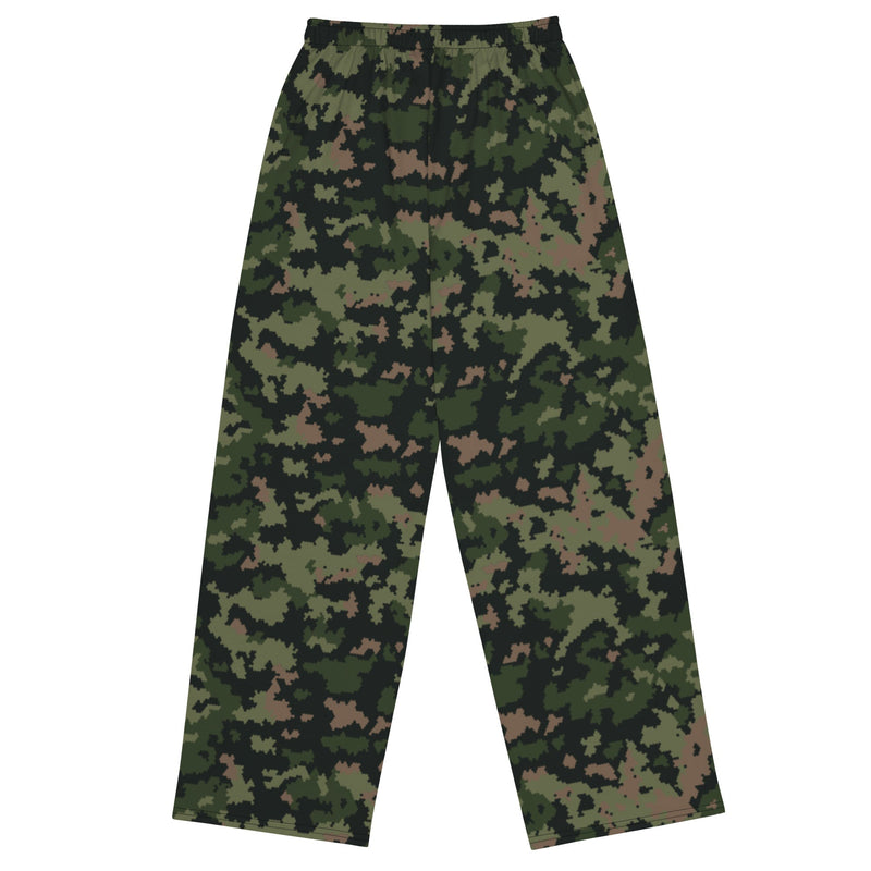 HexTarn Tropical CAMO Unisex Wide-Leg Leisure Pants - Pant