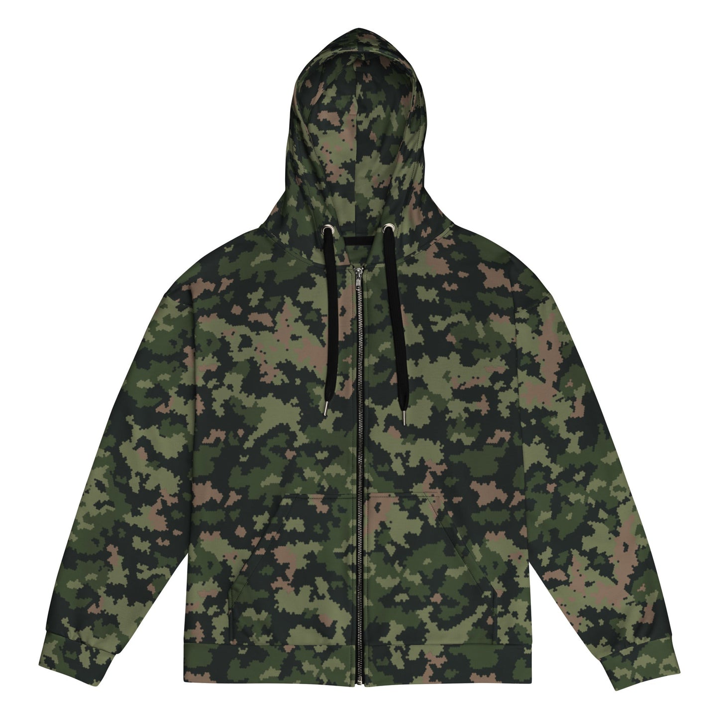 HexTarn Tropical CAMO Unisex zip hoodie - 2XS - Zip Hoodies