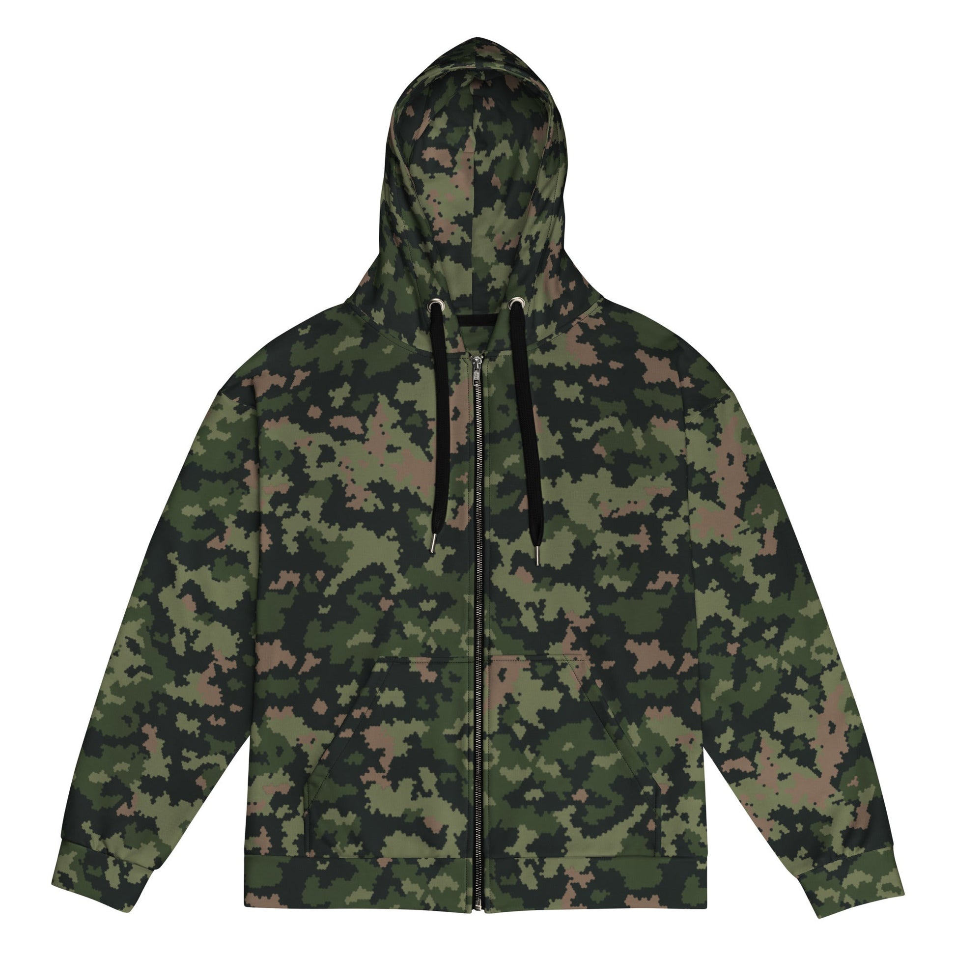 HexTarn Tropical CAMO Unisex zip hoodie - 2XS - Zip Hoodies