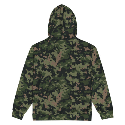 HexTarn Tropical CAMO Unisex zip hoodie - Zip Hoodies