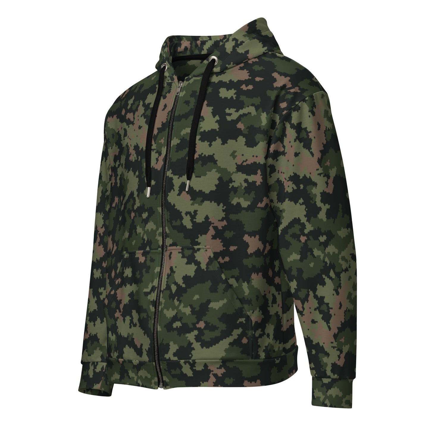 HexTarn Tropical CAMO Unisex zip hoodie - Zip Hoodies