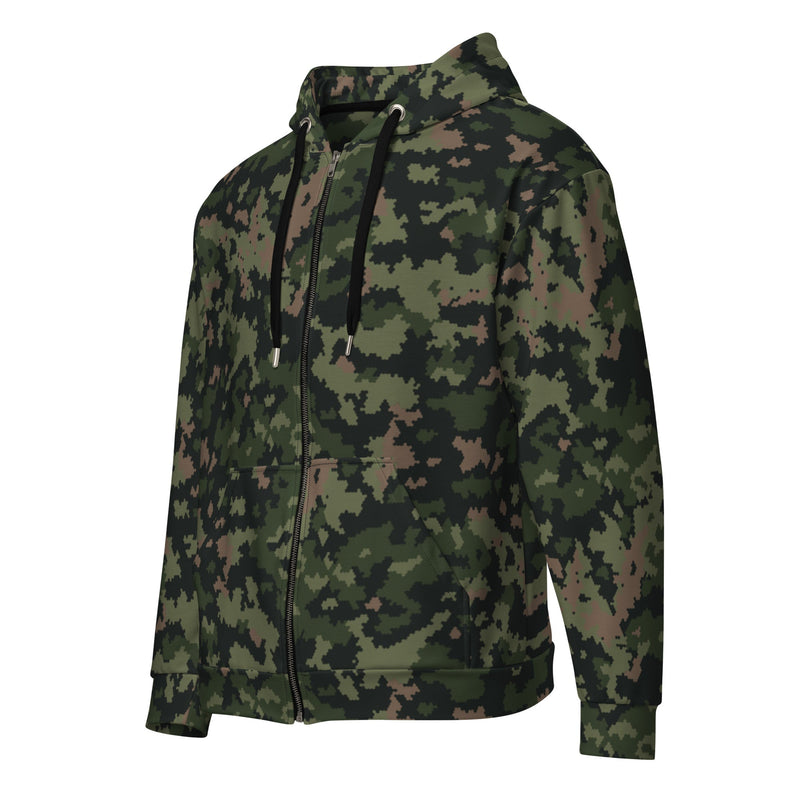 HexTarn Tropical CAMO Unisex Zip Hoodie
