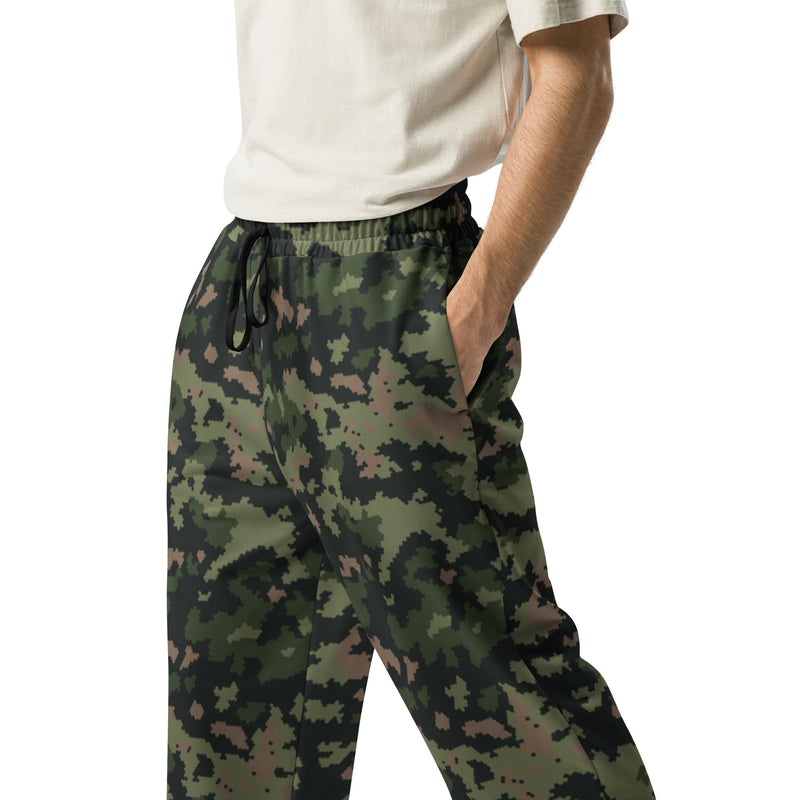 HexTarn Tropical CAMO Unisex Wide-Leg Joggers