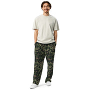 HexTarn Tropical CAMO Unisex Wide-Leg Joggers