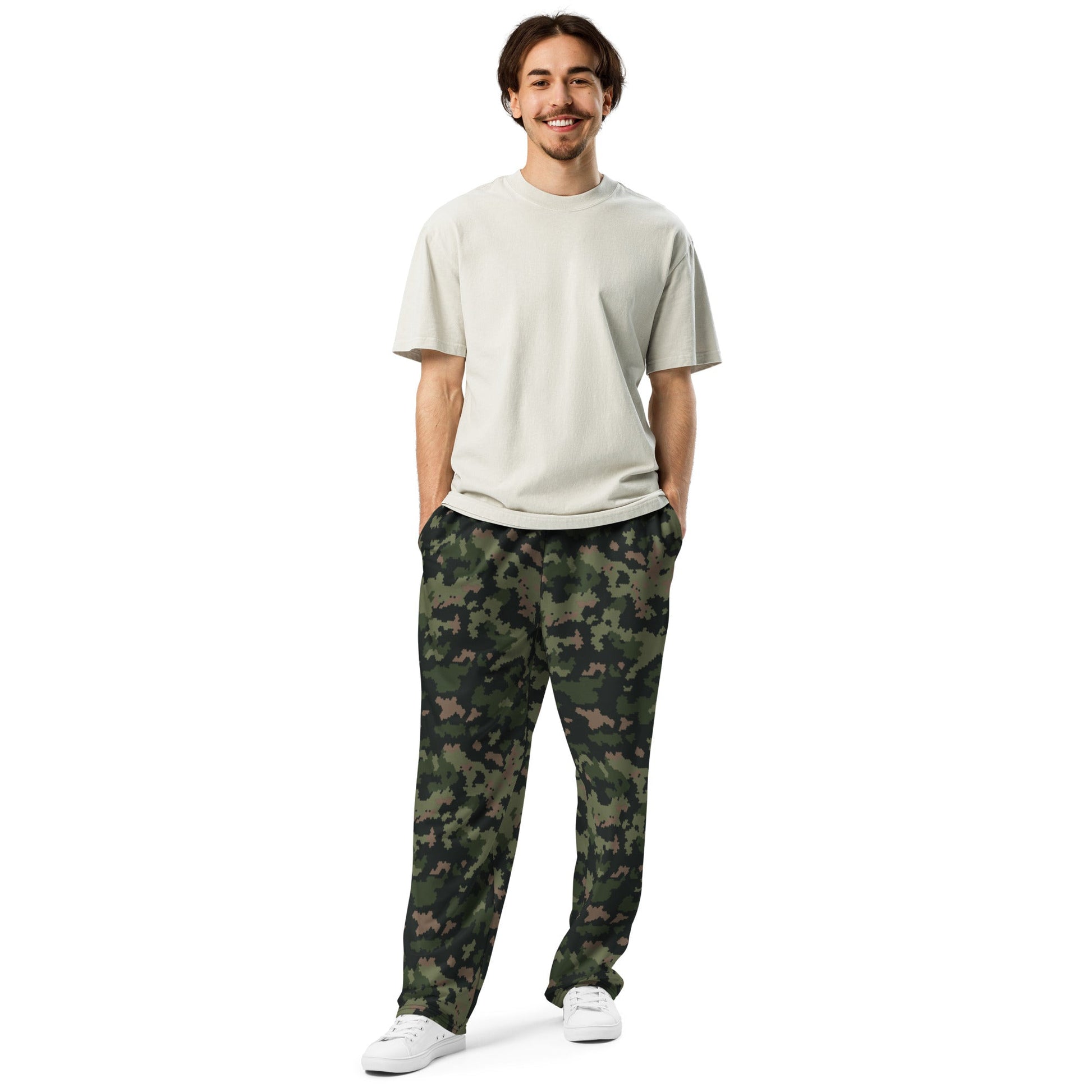 HexTarn Tropical CAMO Wide-leg joggers - Joggers