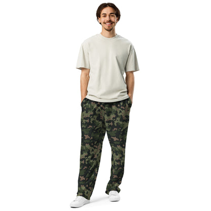 HexTarn Tropical CAMO Wide-leg joggers - Joggers