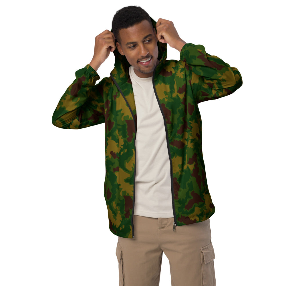 Hungarian 1967 Leaf CAMO Men’s windbreaker - Mens Windbreaker