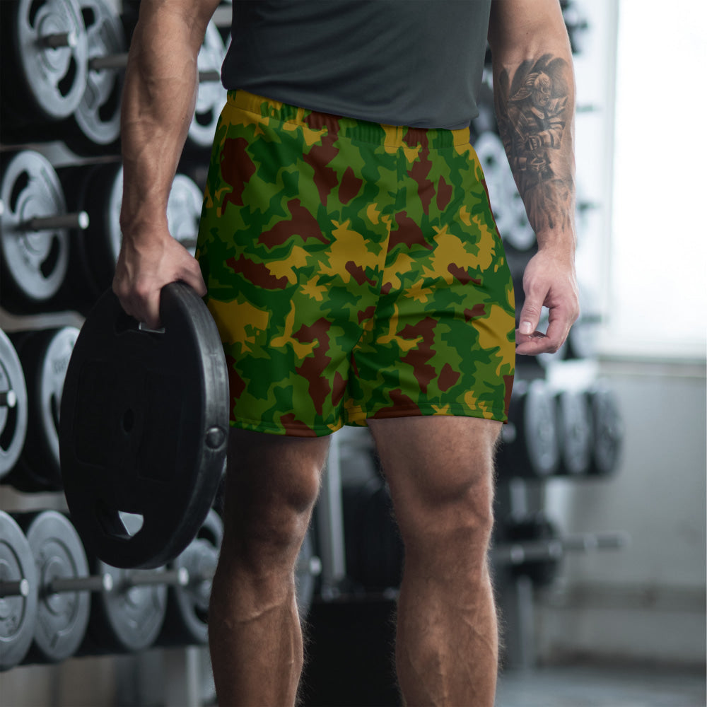 Hungarian 1967 Leaf CAMO Unisex Athletic Long Shorts - XS