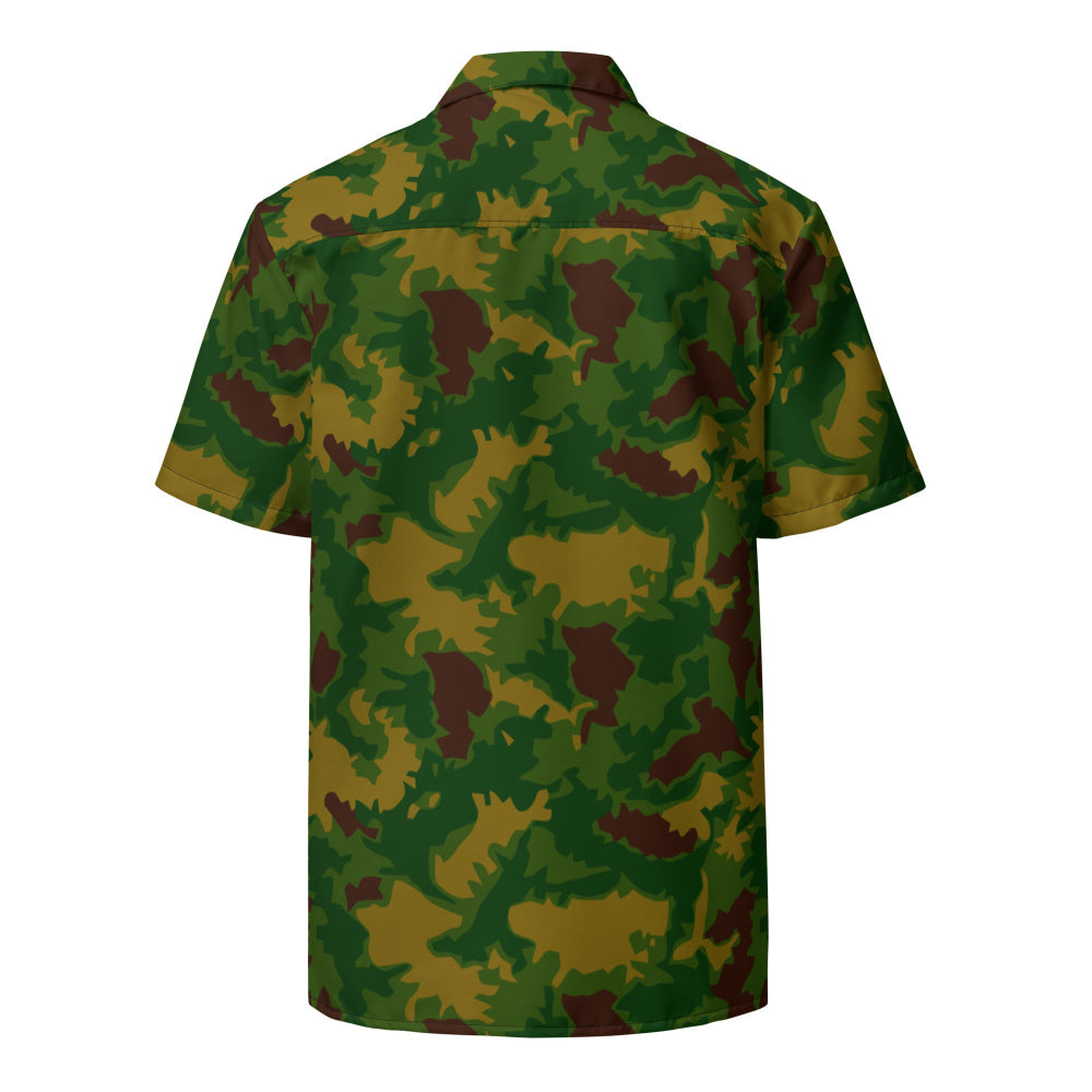 Hungarian 1967 Leaf CAMO Unisex button shirt - Button Shirt