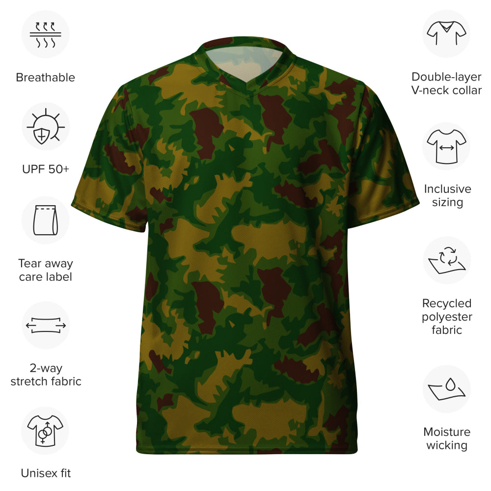 Hungarian 1967 Leaf CAMO unisex sports jersey - Unisex Sports Jersey