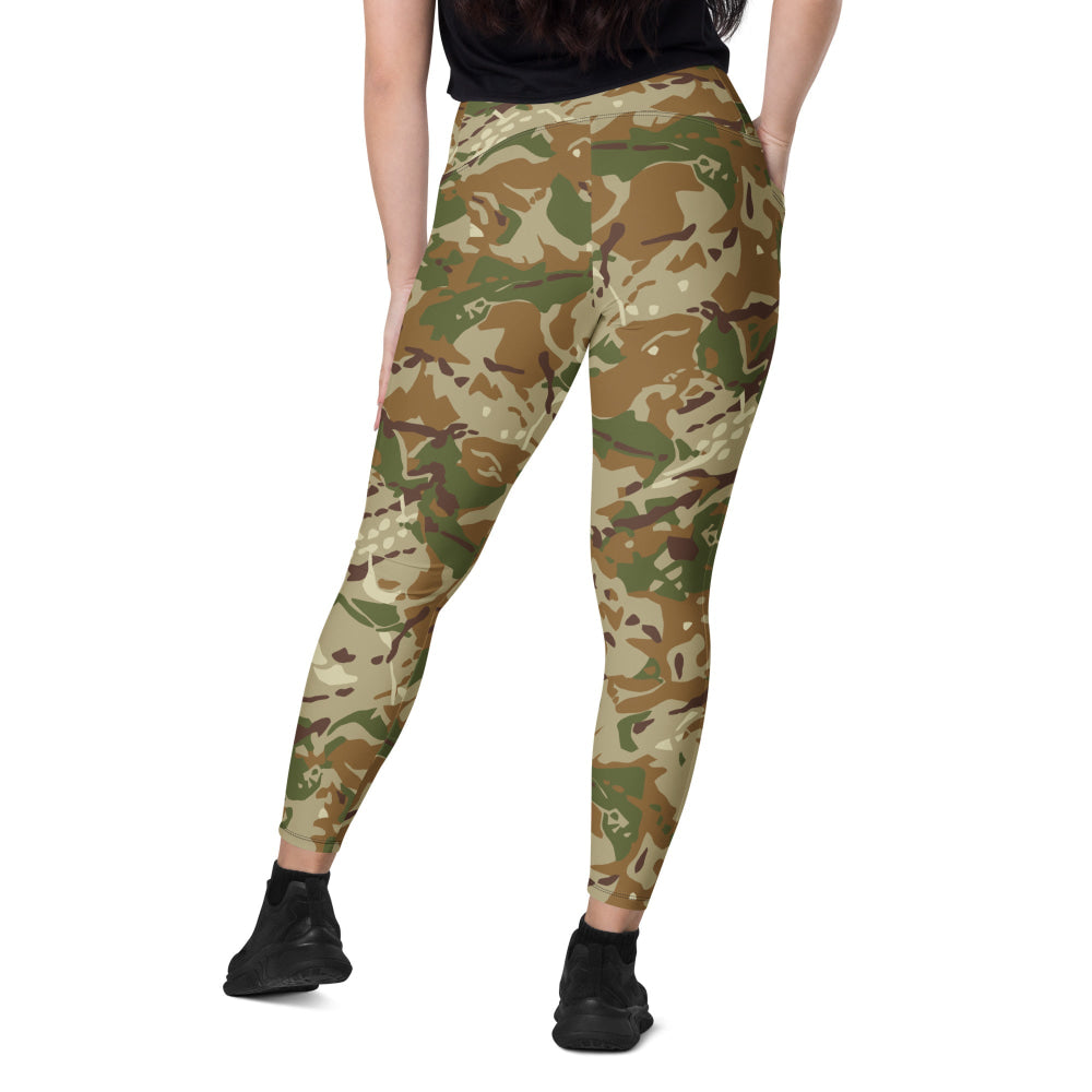 Hungarian 2015M CAMO Leggings with pockets - Womens With Pockets