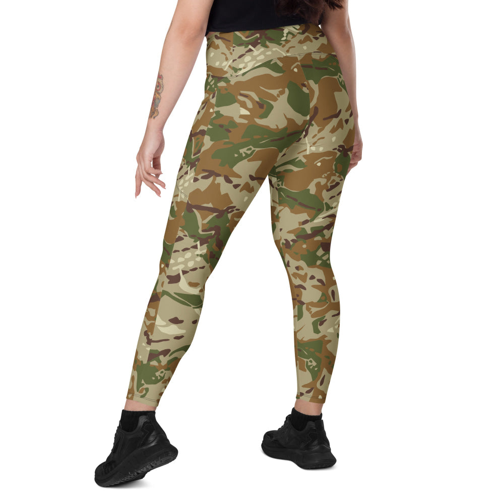 Hungarian 2015M CAMO Leggings with pockets - Womens With Pockets