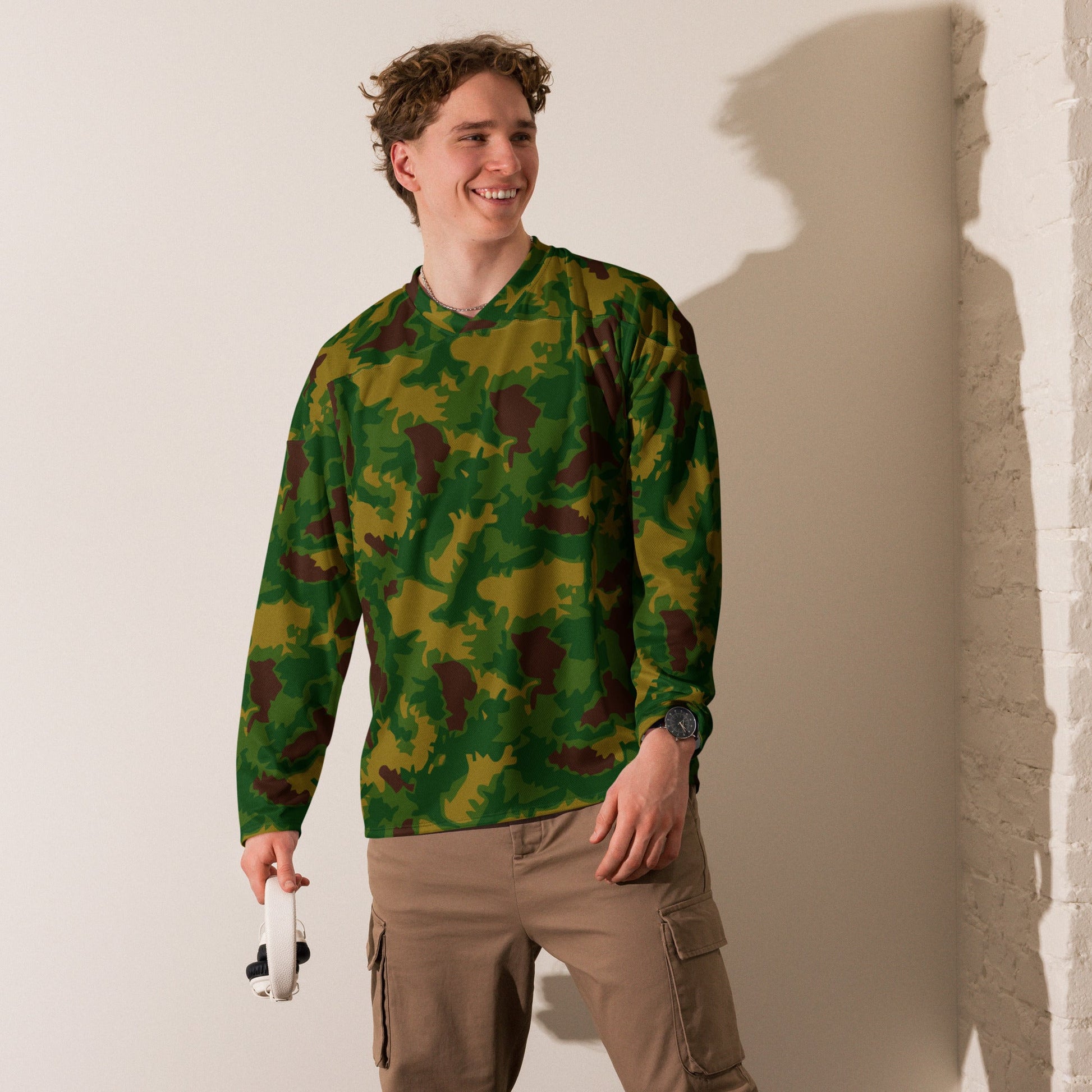 Hungarian Leaf CAMO hockey fan jersey - Hockey Jerseys