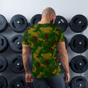 Leaf Hungarian Woodland CAMO Mens Athletic T-Shirt - Shirt